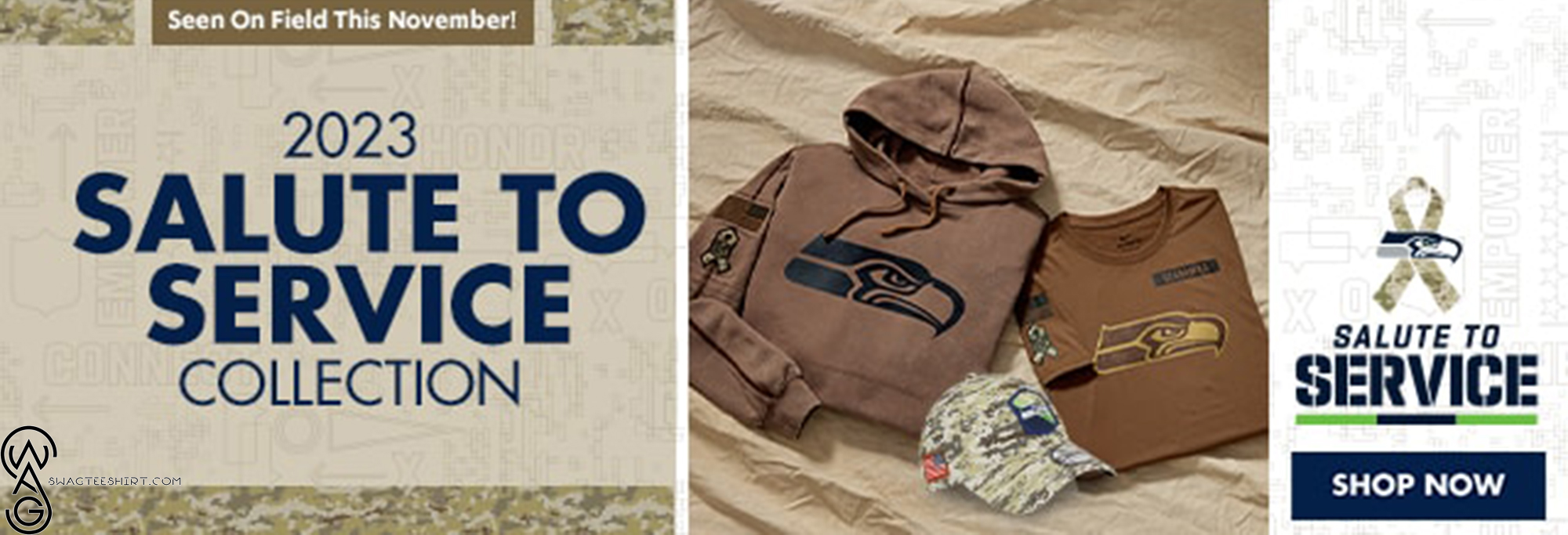 Uniting for a Cause Seattle Seahawks vs. Salute To Service Campaign