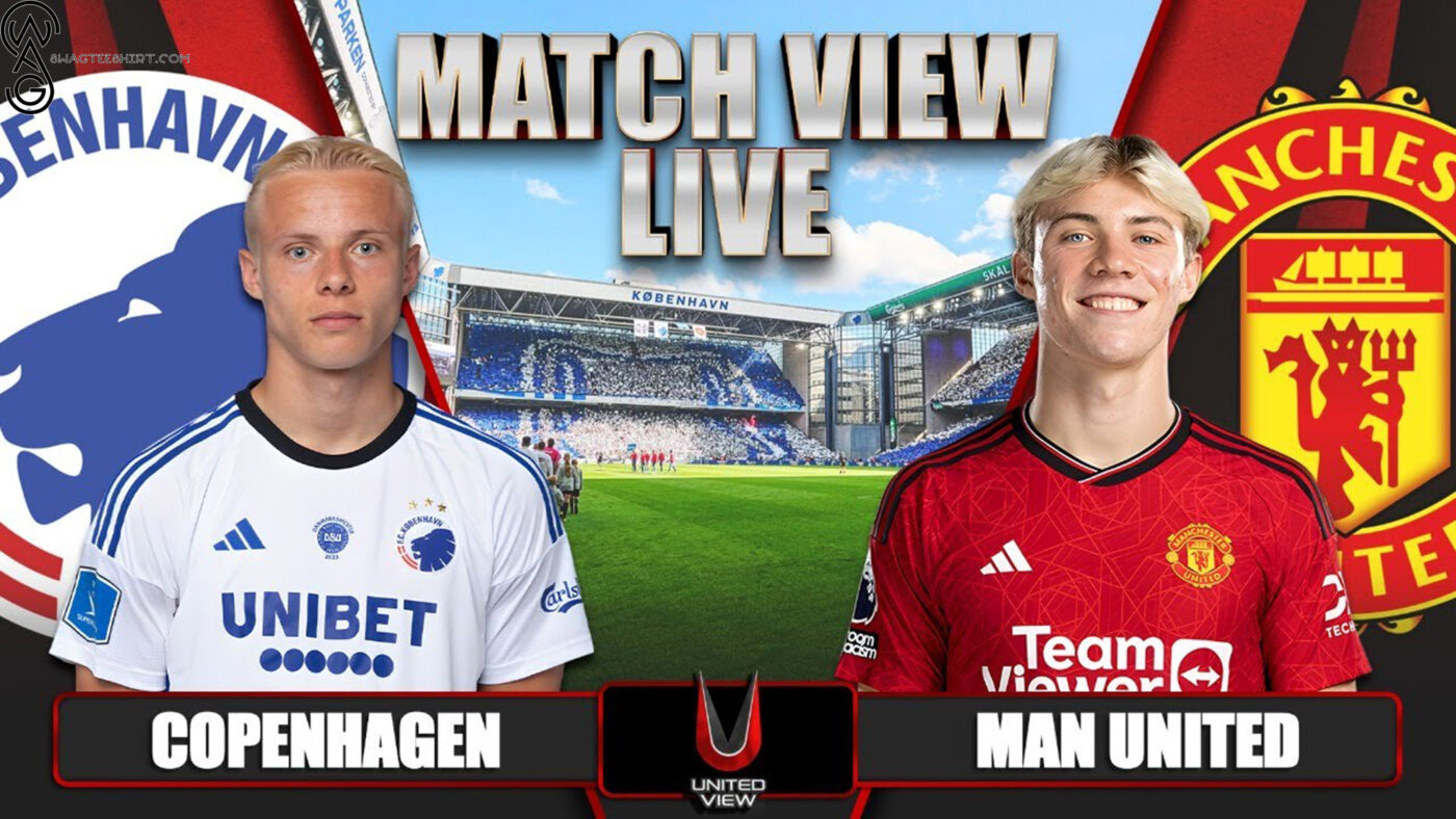 Unveiling the Clash of Titans FC Copenhagen vs. Manchester United - And the Surprise of Wearing an FC Copenhagen Shirt!