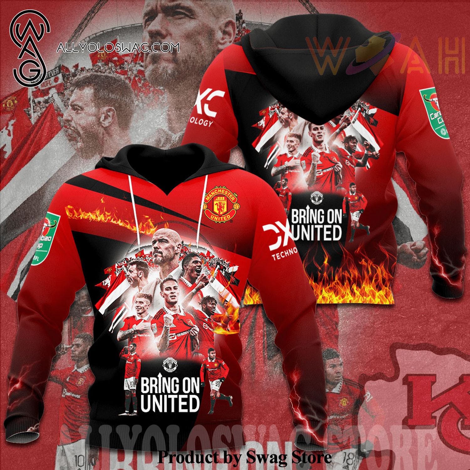 Manchester United Best Outfit 3D Shirt - Best click of yours