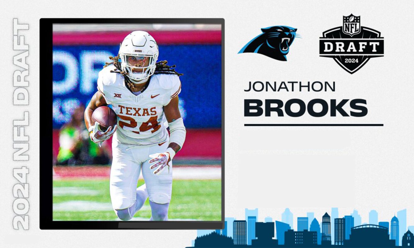 Panthers Make Big Move for Texas Star RB Jonathon Brooks in 2024 Draft